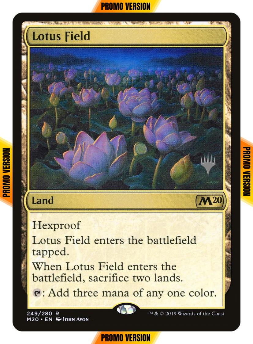 Lotus Field [249p] [Promo Pack] [Core Set 2020 Promos] [Non-Foil]