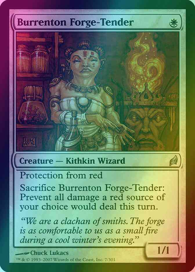 Burrenton Forge-Tender [7] [Lorwyn] [Foil]