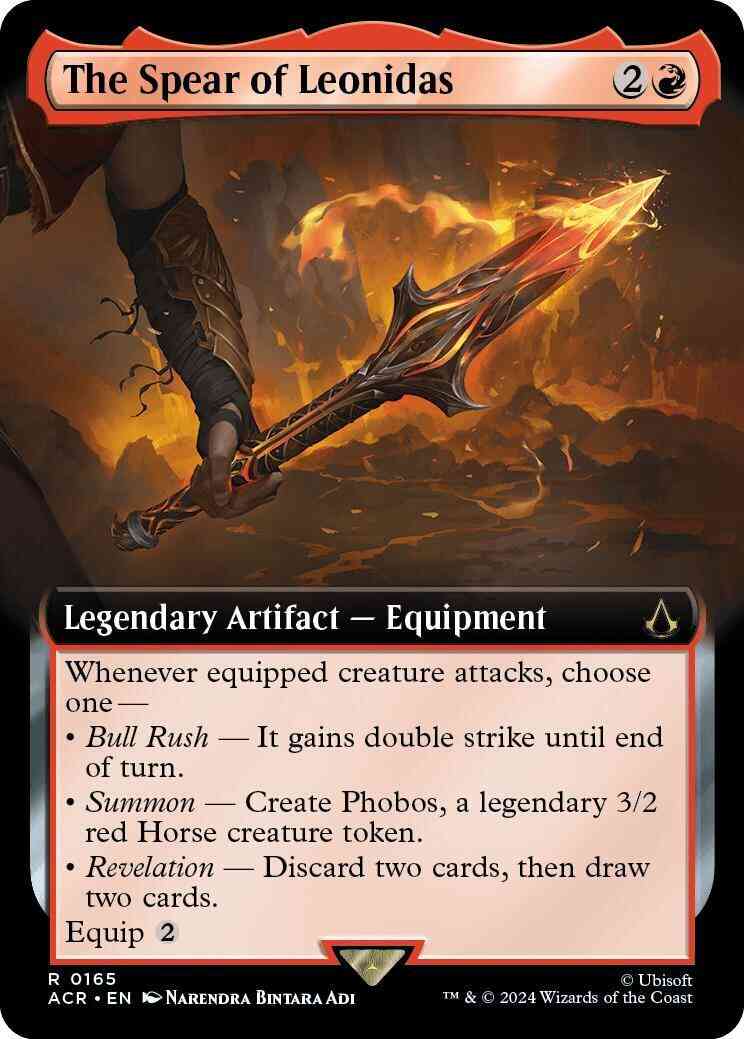 The Spear of Leonidas [165] [Extended Art] [Assassin's Creed] [Foil]