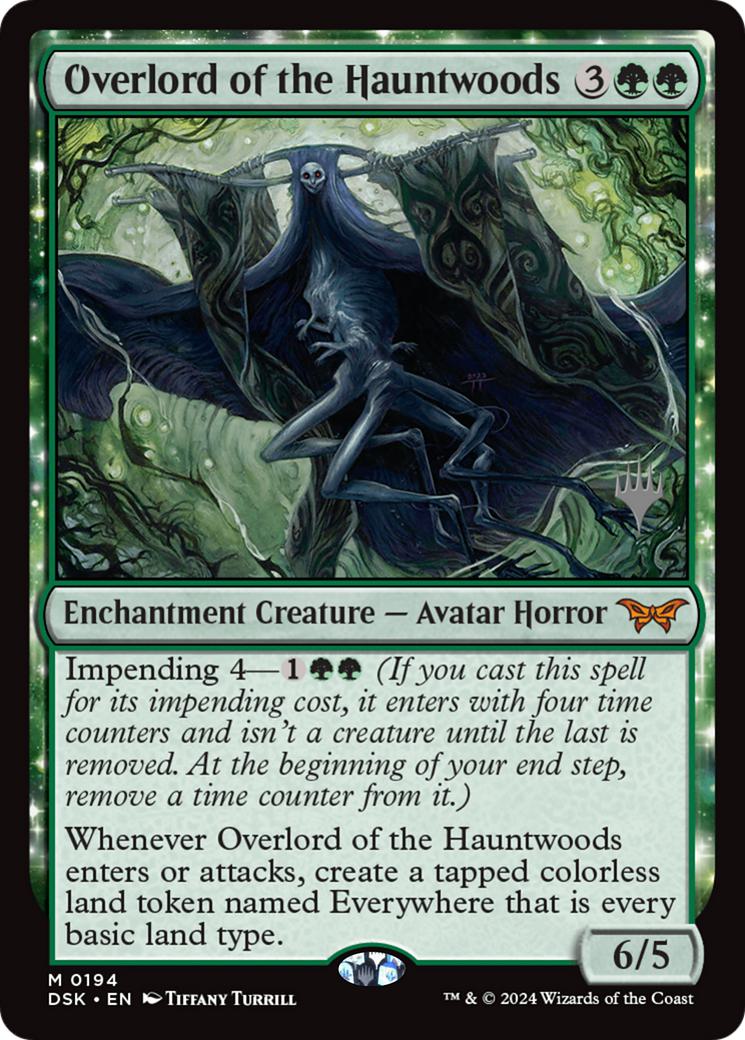 Overlord of the Hauntwoods [194p] [Promo Pack] [Duskmourn: House of Horror: Promos] [Foil]