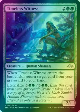 Timeless Witness [179] [Modern Horizons 2] [Foil]