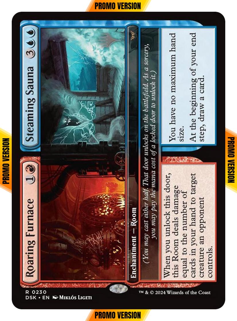Roaring Furnace // Steaming Sauna [230p] [Promo Pack] [Duskmourn: House of Horror: Promos] [Non-Foil]