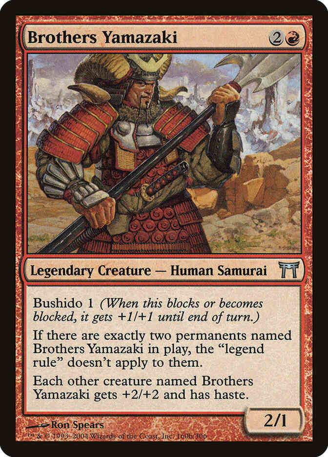 Brothers Yamazaki [160b] [Champions of Kamigawa] [Non-Foil]