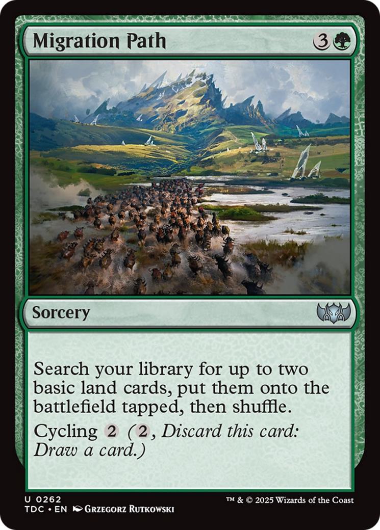 Migration Path [262] [Tarkir: Dragonstorm: Commander] [Non-Foil]