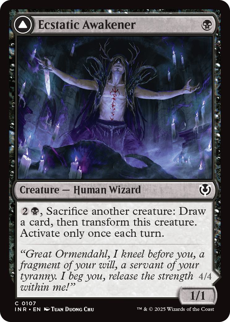 Ecstatic Awakener // Awoken Demon [107] [Innistrad Remastered] [Non-Foil]