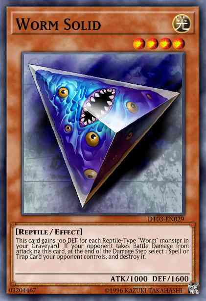 Worm Solid - HA03-EN022 - Super Rare - Unlimited