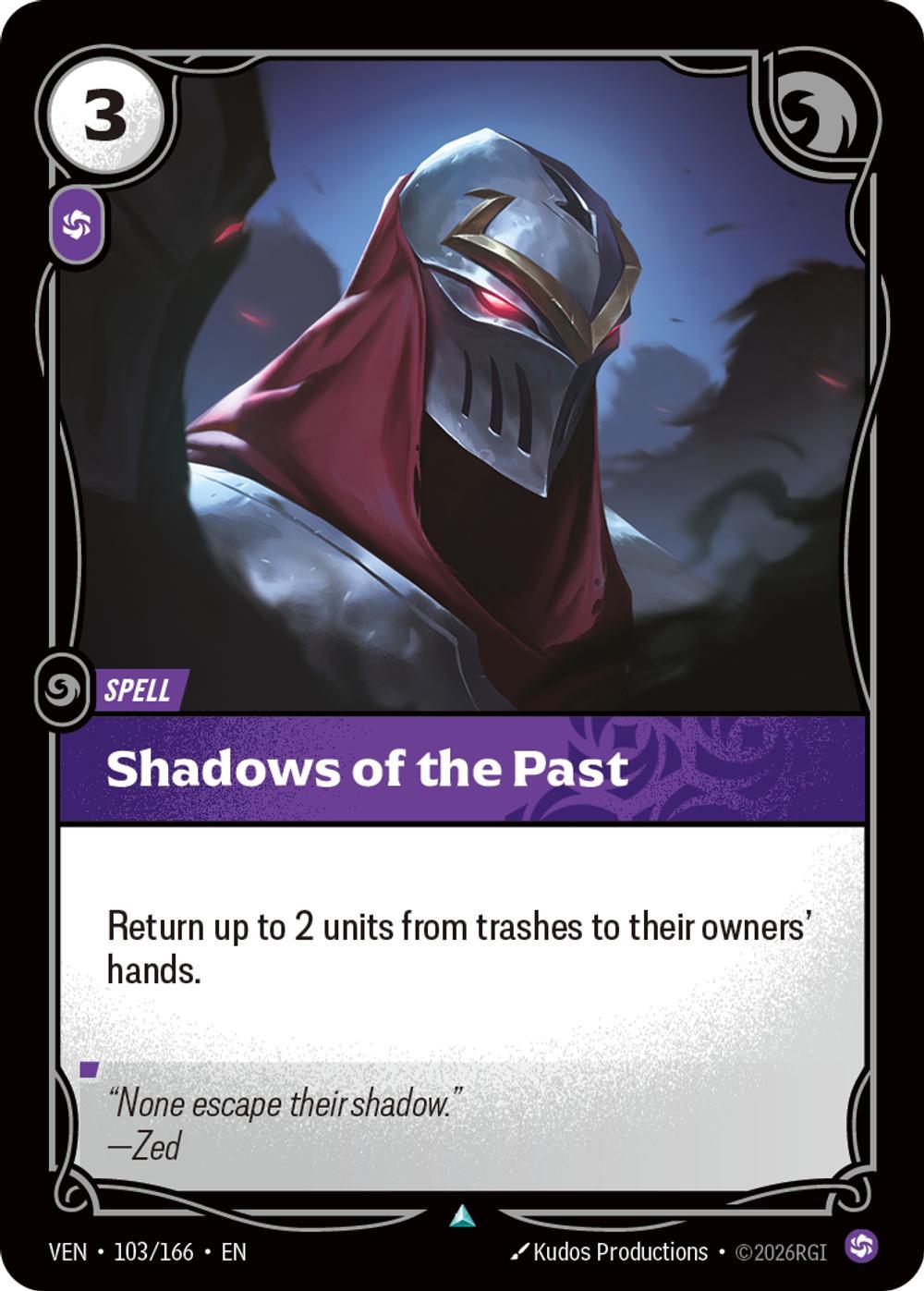 Shadows of the Past - 103/166 [Vendetta] [Non Foil]