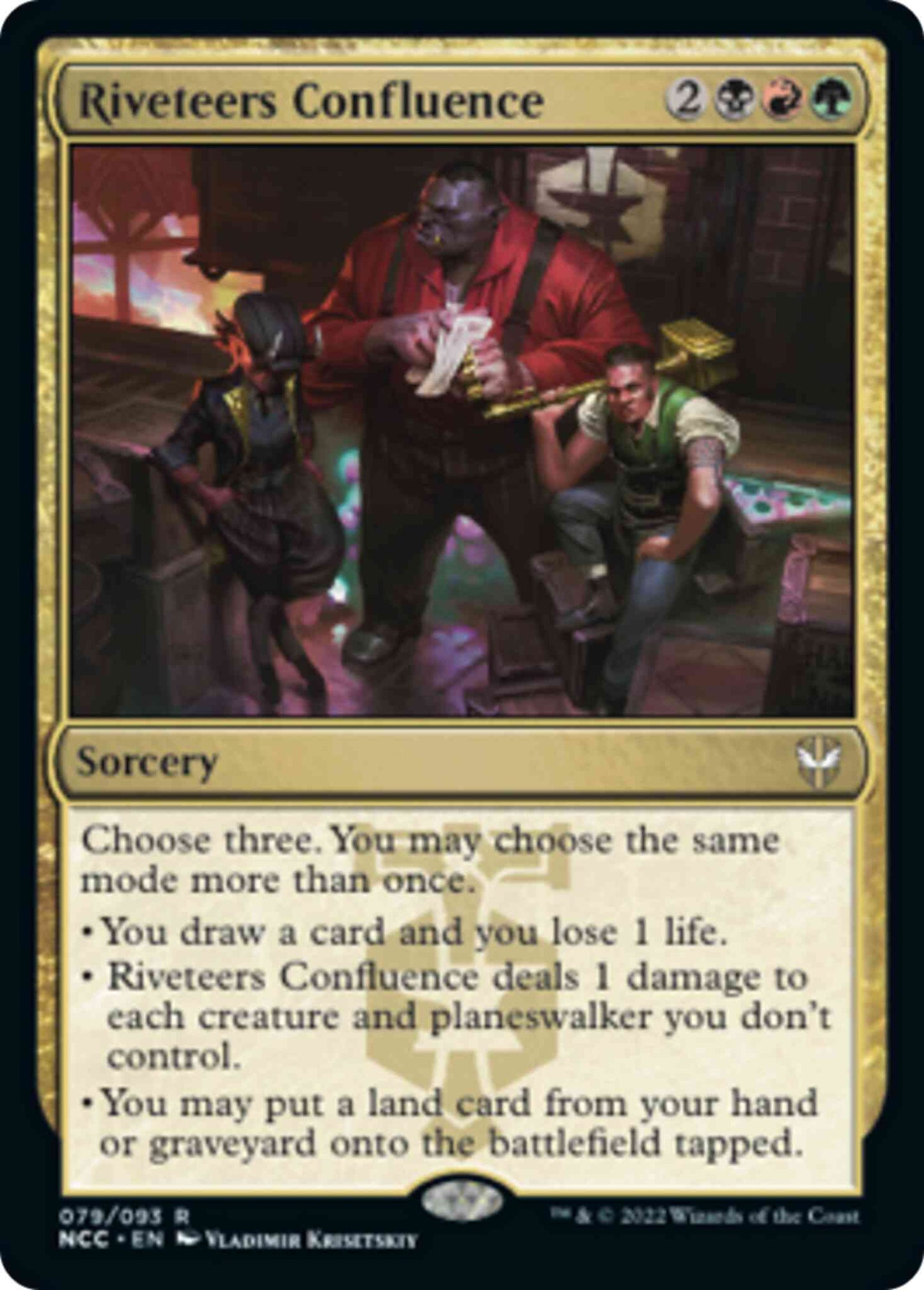 Riveteers Confluence [79] [Streets of New Capenna: Commander] [Non-Foil]
