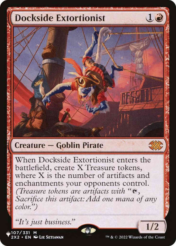 Dockside Extortionist [2X2-107] [The List] [Non-Foil]