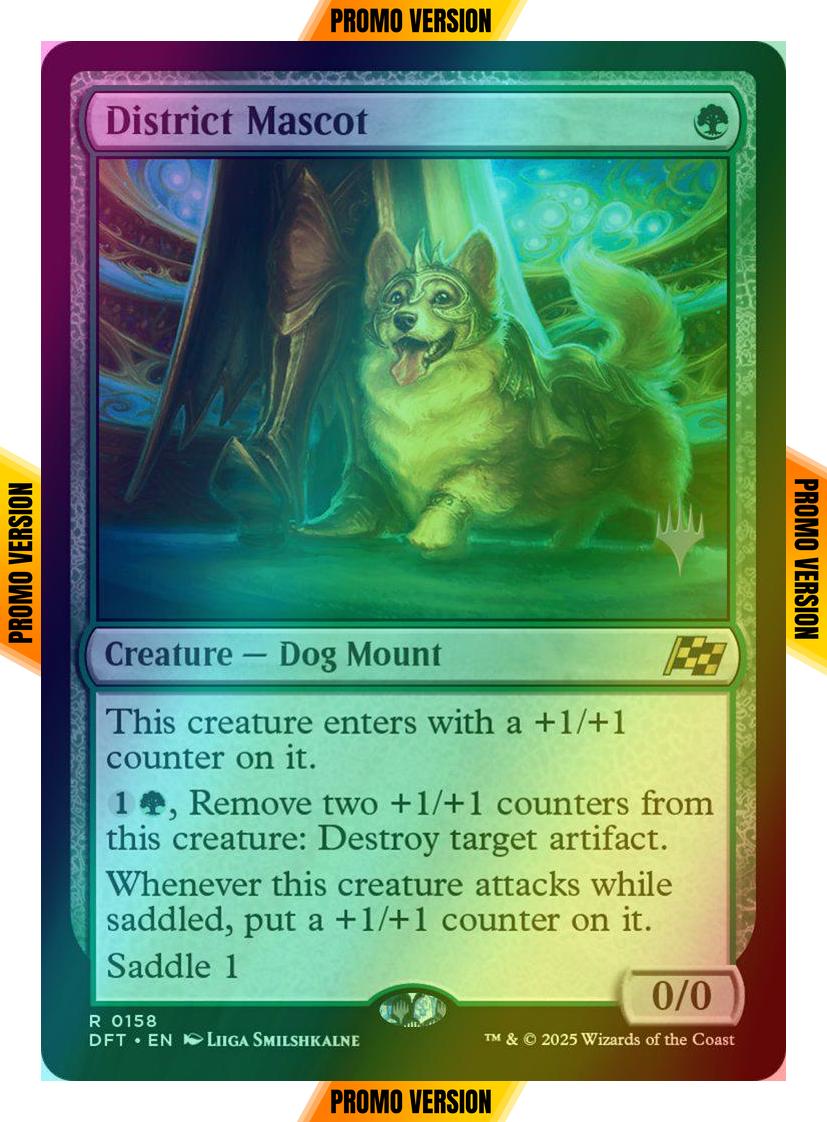 District Mascot [158p] [Promo Pack] [Aetherdrift: Promos] [Foil]
