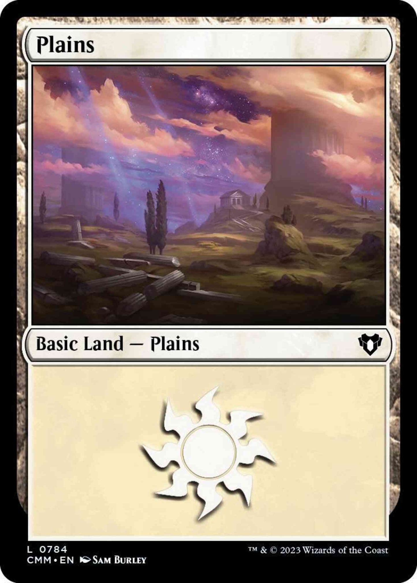 Plains [784] [Commander Masters] [Non-Foil]