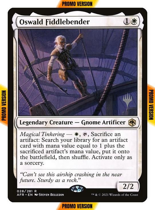 Oswald Fiddlebender [Promo Pack] [28p] [Adventures in the Forgotten Realms Promos] [Non-Foil]