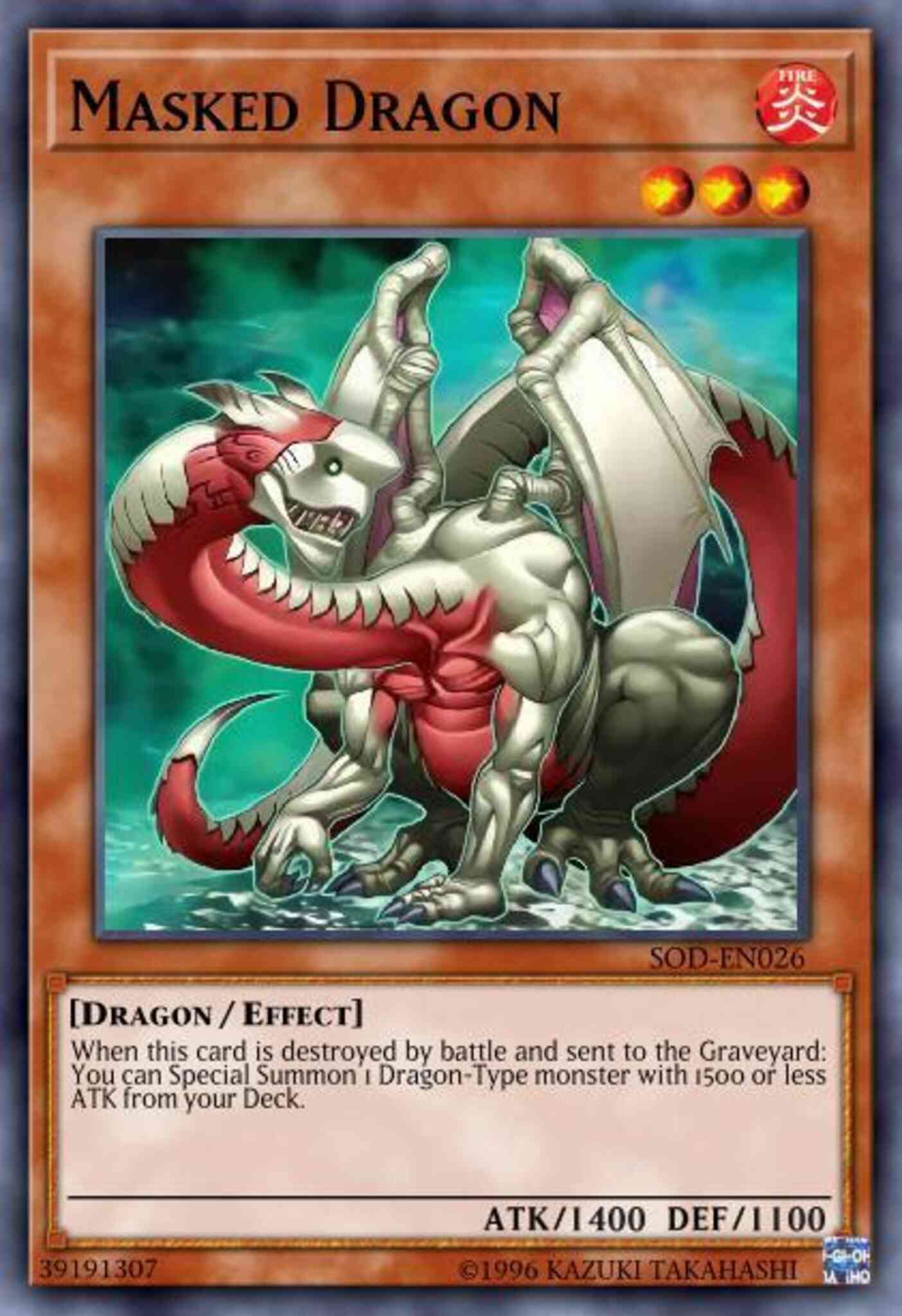 Masked Dragon - SDDL-EN020 - Common - Unlimited