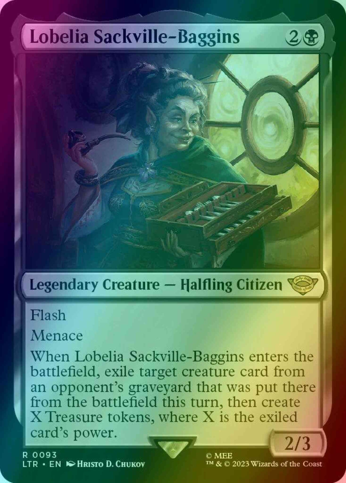 Lobelia Sackville-Baggins [93] [The Lord of the Rings: Tales of Middle-earth] [Foil]