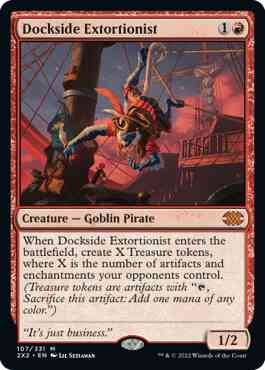 Dockside Extortionist [107] [Double Masters 2022] [Non-Foil]