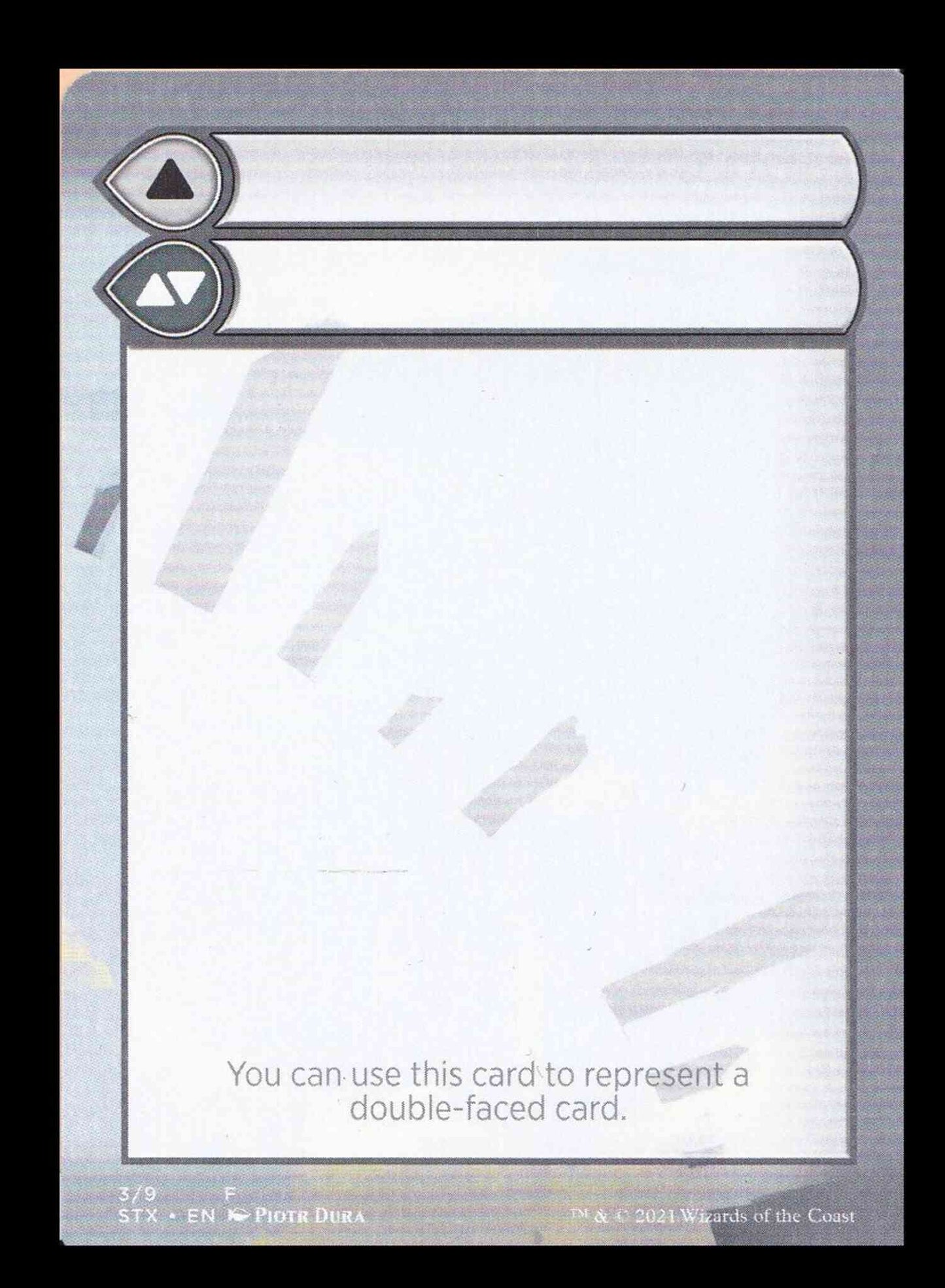 Double-Faced Substitute Card [03] [Strixhaven: School of Mages Substitute Cards] [Non-Foil]