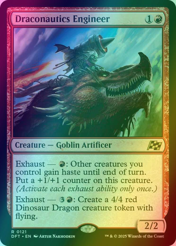 Draconautics Engineer [121] [Aetherdrift] [Foil]