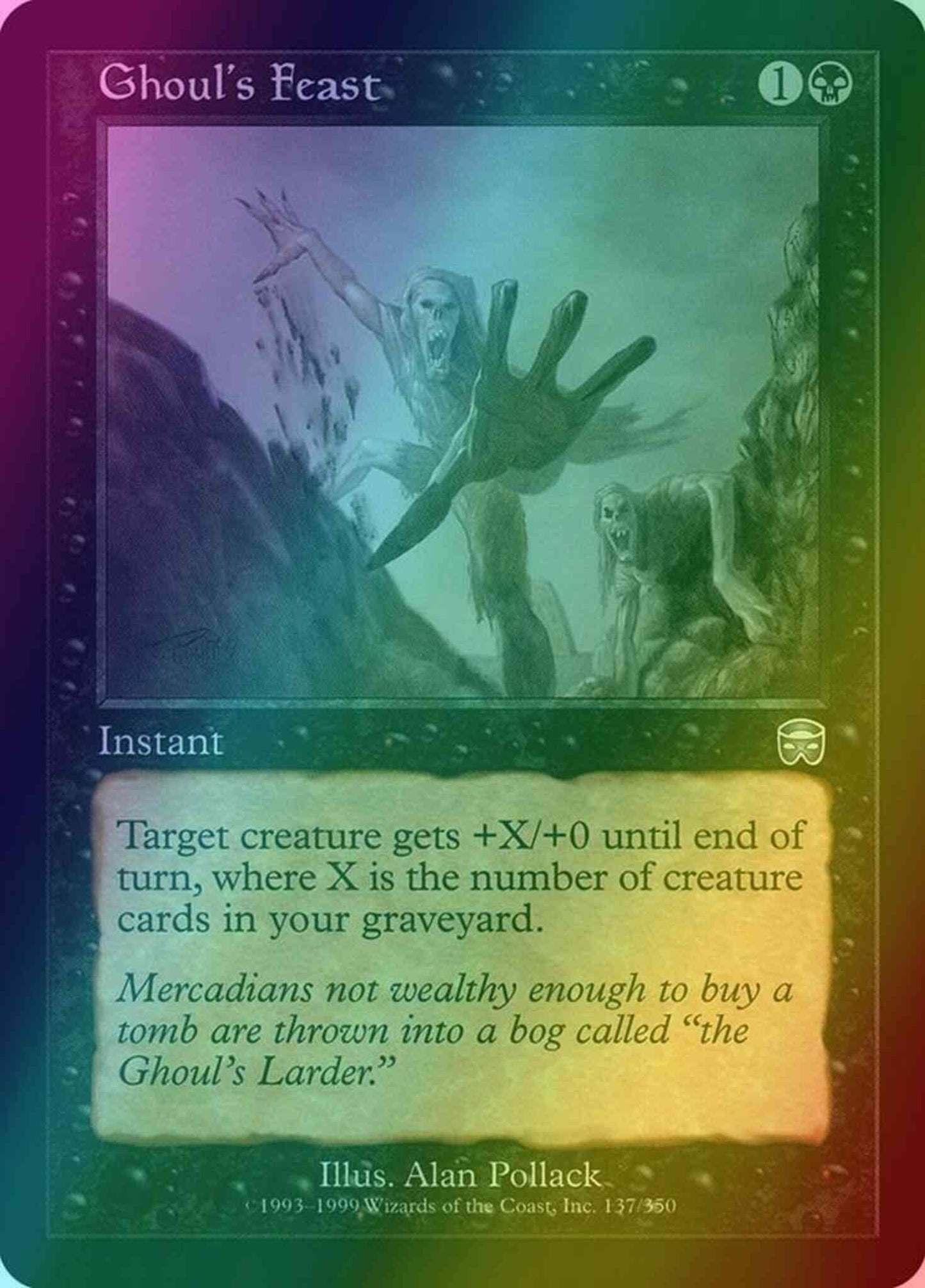 Ghoul's Feast [137] [Mercadian Masques] [Foil]