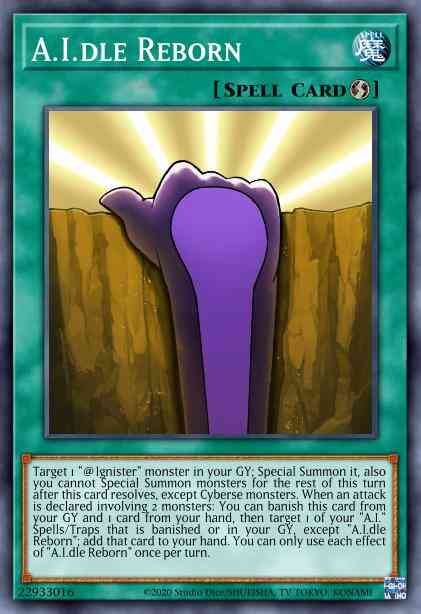 A.I.dle Reborn - IGAS-EN052 - Rare - 1st Edition