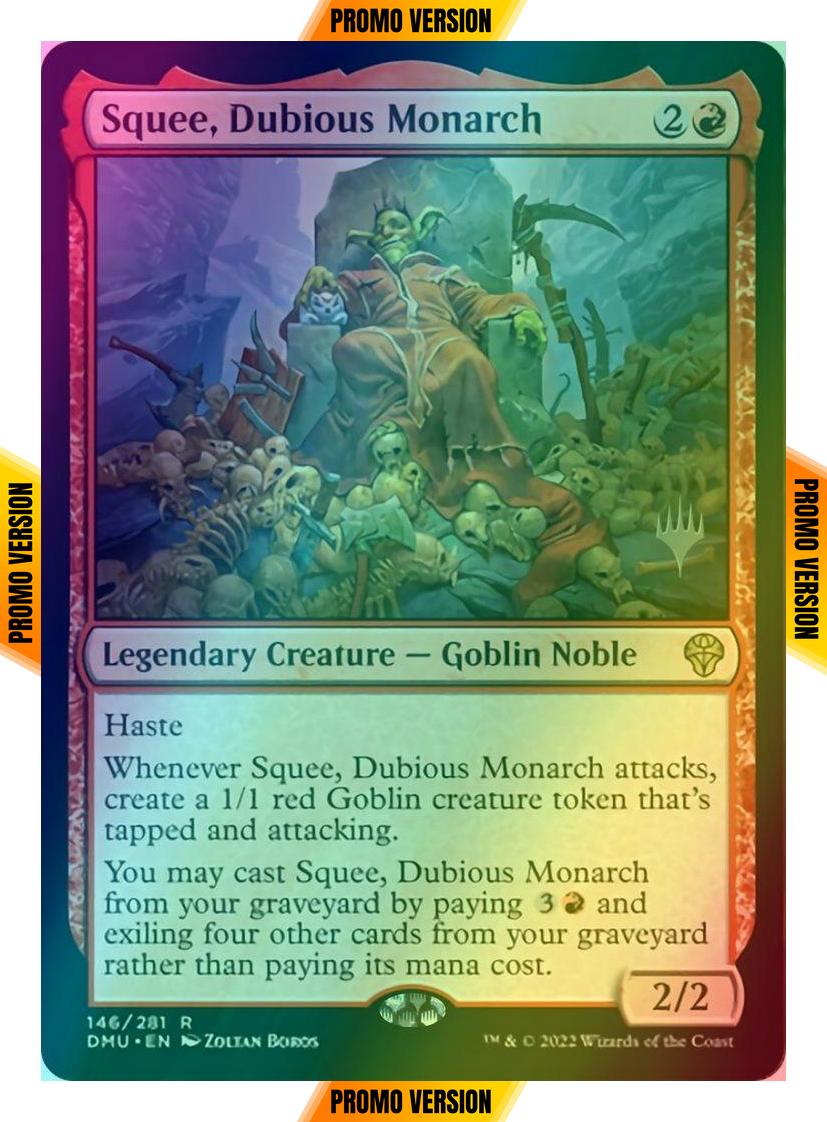 Squee, Dubious Monarch [146p] [Promo Pack] [Dominaria United: Promos] [Foil]