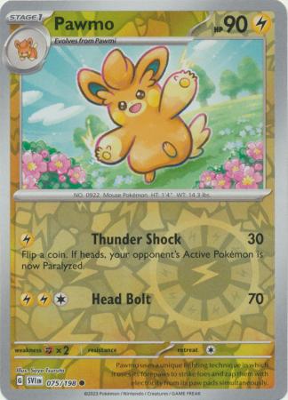 Pawmo - 075/198 - Common [sv01-075] [Reverse Holo]