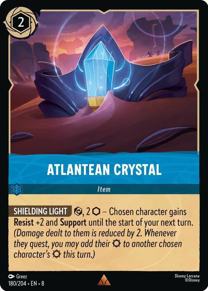 Atlantean Crystal - 180/204 [Reign of Jafar] [Non-Foil]