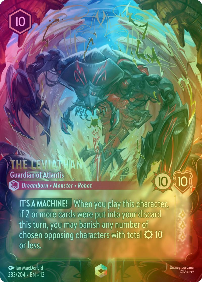 The Leviathan - Guardian of Atlantis (Enchanted) - 233/204 [Wilds Unknown] [Holofoil]