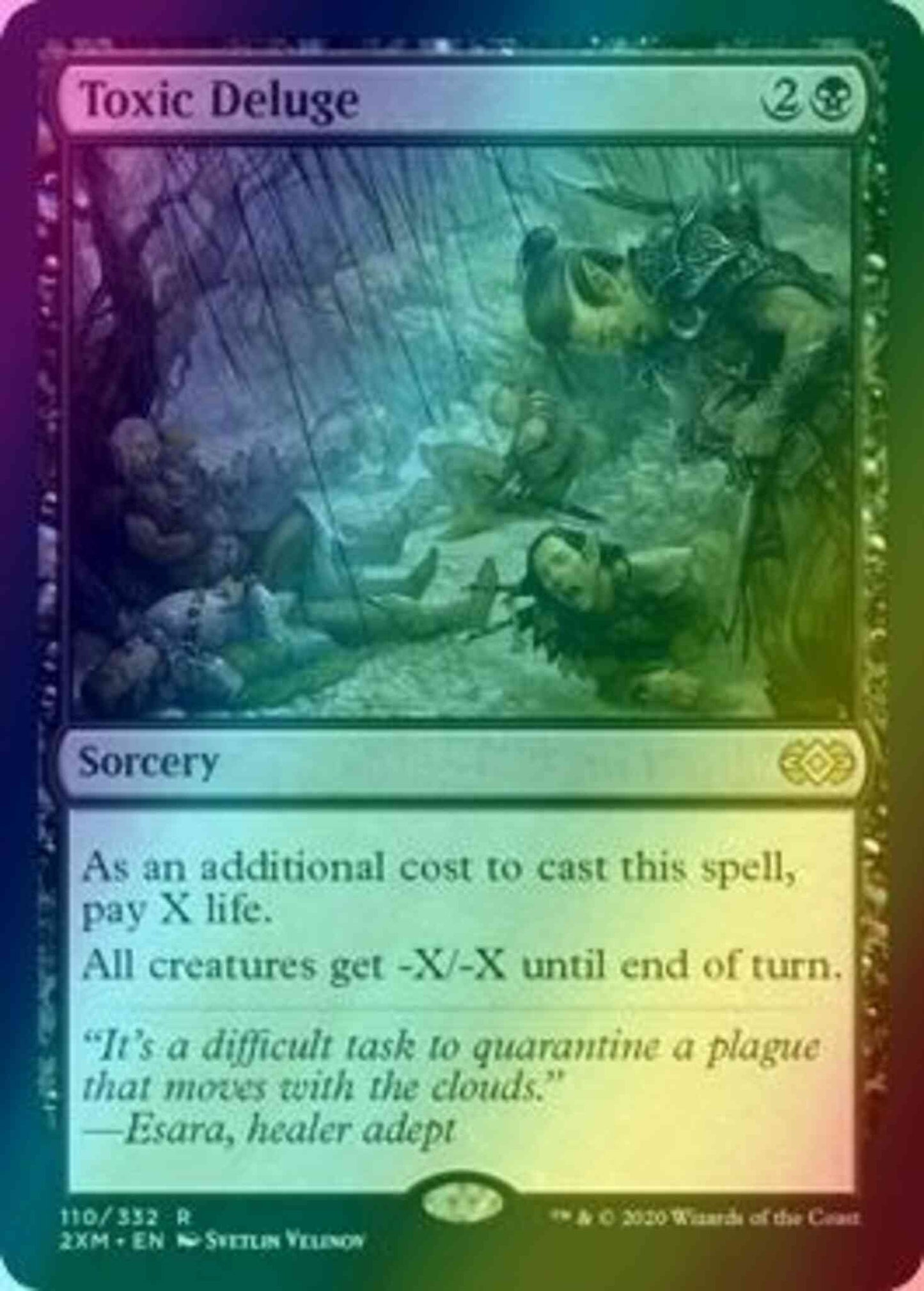 Toxic Deluge [110] [Double Masters] [Foil]