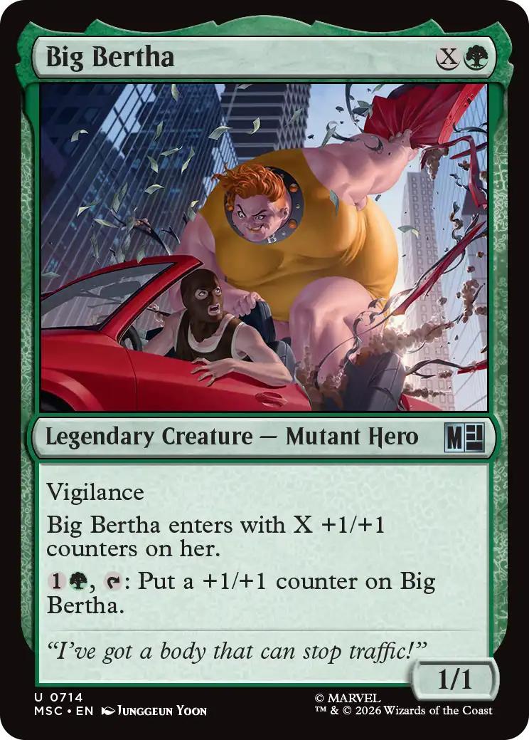 Big Bertha [714] [Jumpstart] [Marvel Super Heroes: Commander] [Non-Foil]