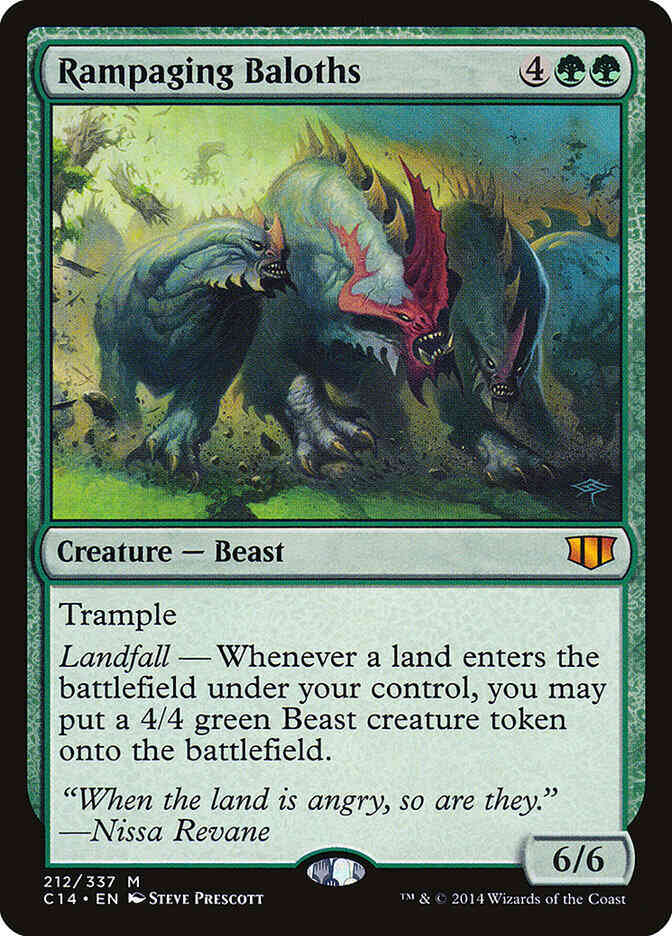 Rampaging Baloths [212] [Commander 2014] [Non-Foil]