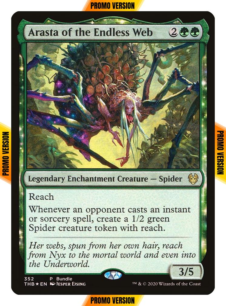 Arasta of the Endless Web [352] [Bundle Promo] [Theros Beyond Death] [Foil]