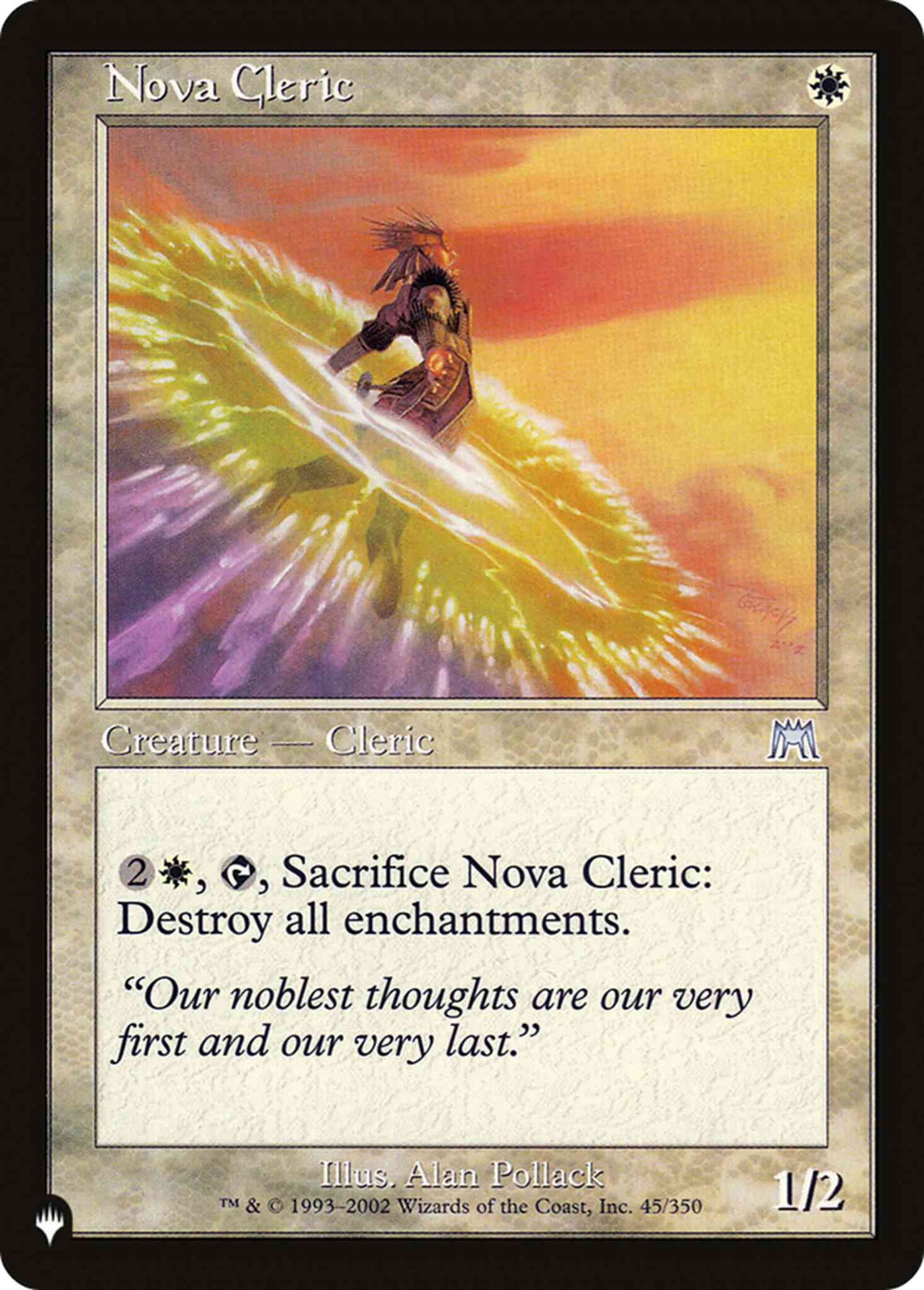 Nova Cleric [ONS-45] [The List] [Non-Foil]