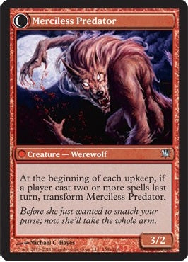 Reckless Waif // Merciless Predator [159] [Innistrad] [Non-Foil]