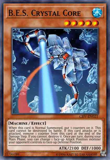 B.E.S. Crystal Core - CRV-EN021 - Ultimate Rare - Unlimited