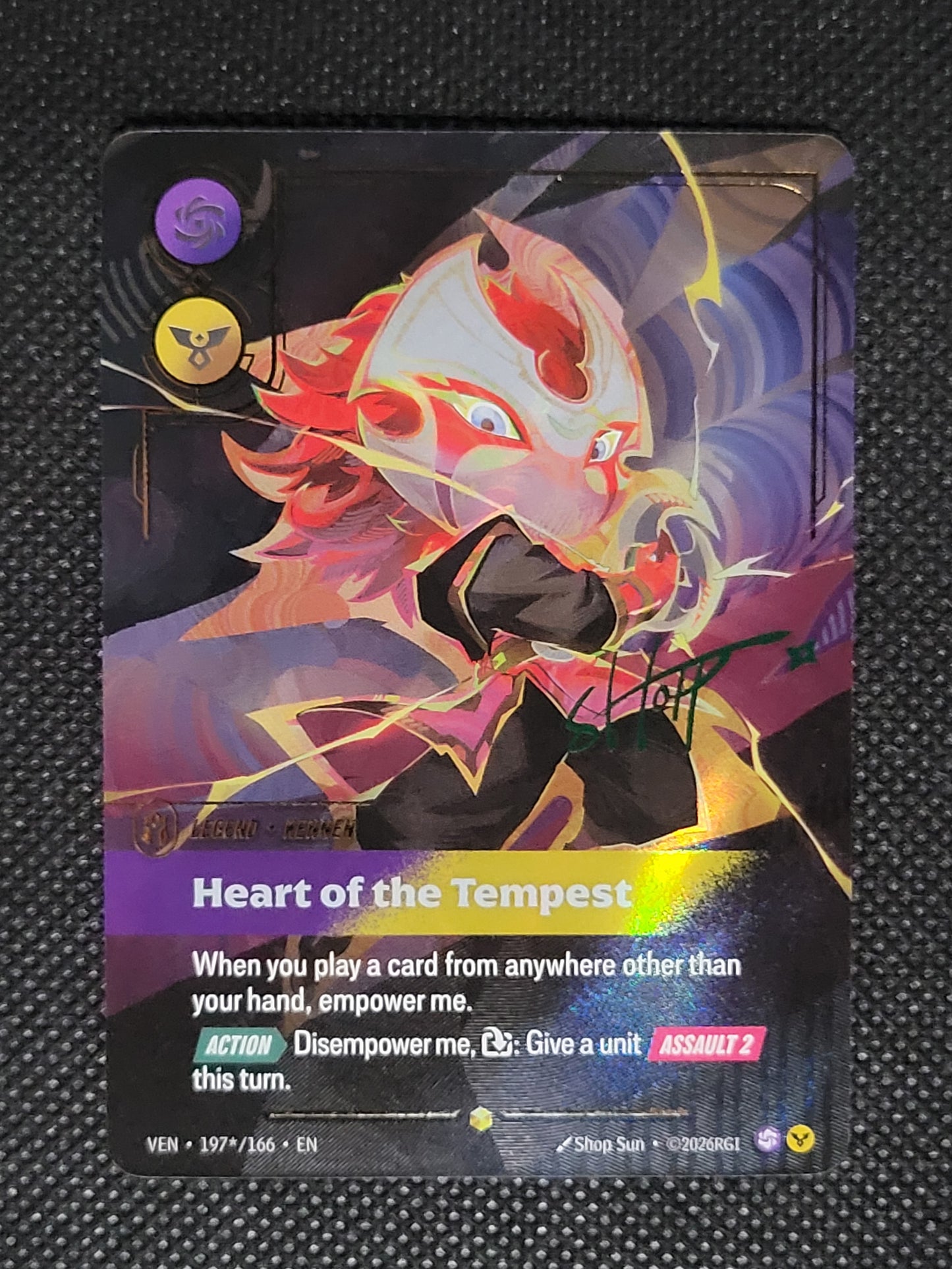Heart of the Tempest (Kennen) — Signature|Foil — ID 19750