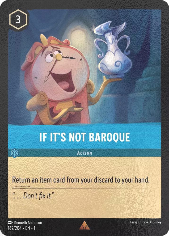If It's Not Baroque - 162/204 [The First Chapter] [Cold Foil]