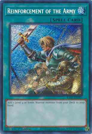 Reinforcement of the Army - RA01-EN051 - Secret Rare - 1st Edition