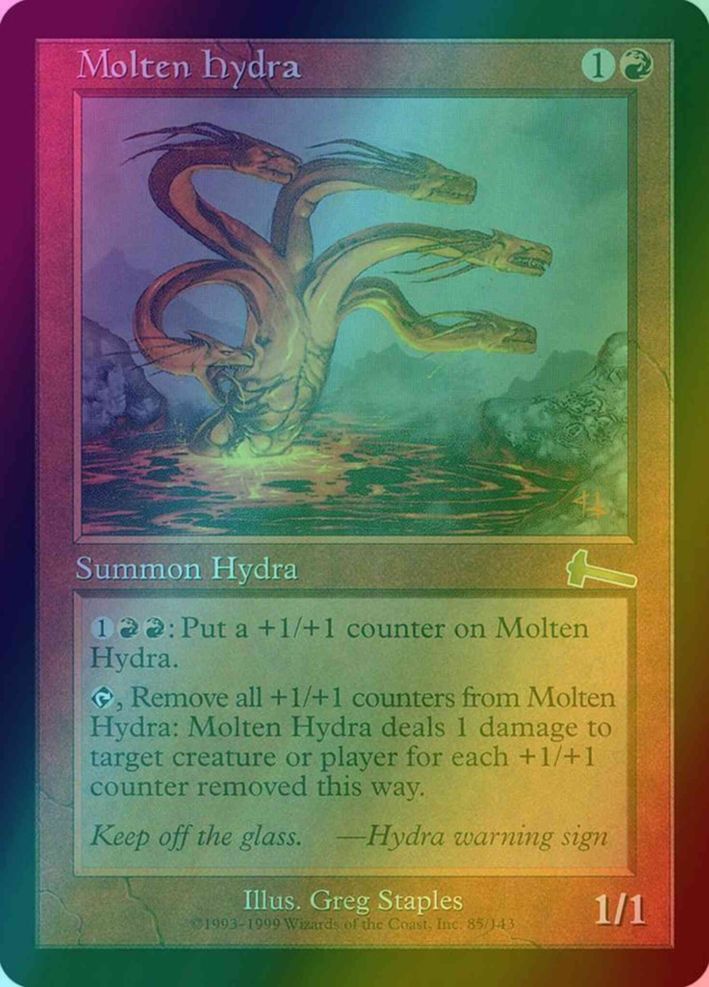 Molten Hydra [85] [Urza's Legacy] [Foil]