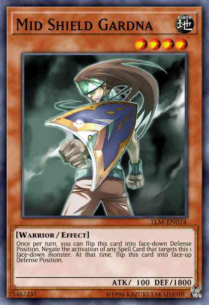 Mid Shield Gardna - TLM-EN024 - Rare - 1st Edition