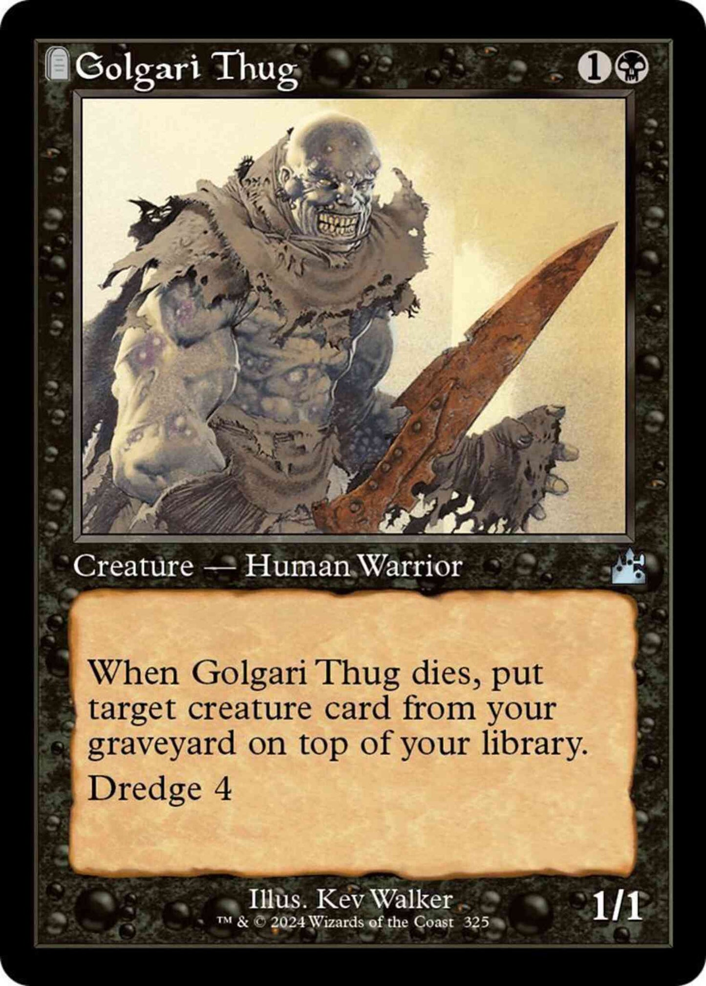 Golgari Thug [325] [Retro Frame] [Ravnica Remastered] [Non-Foil]