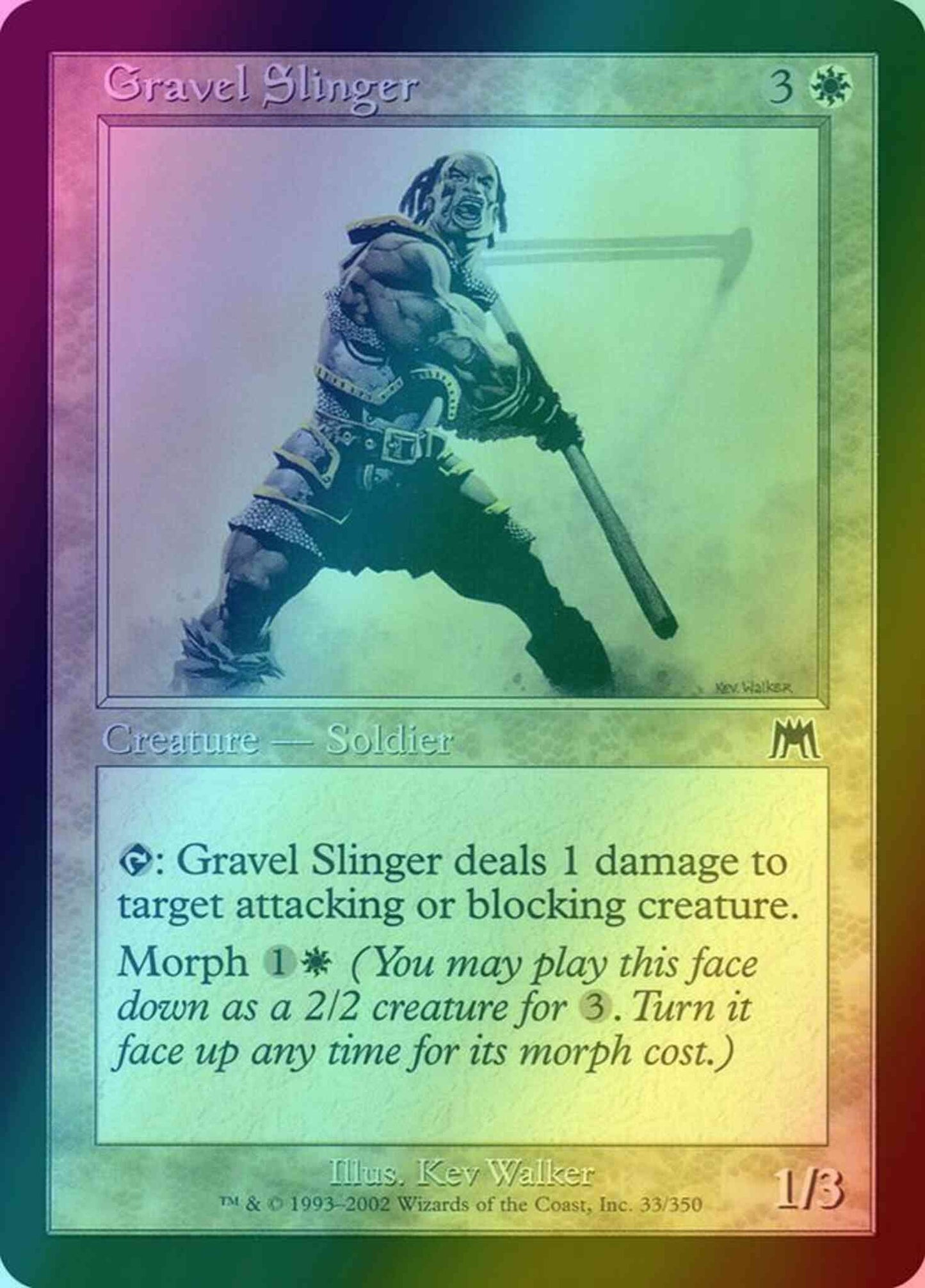 Gravel Slinger [33] [Onslaught] [Foil]