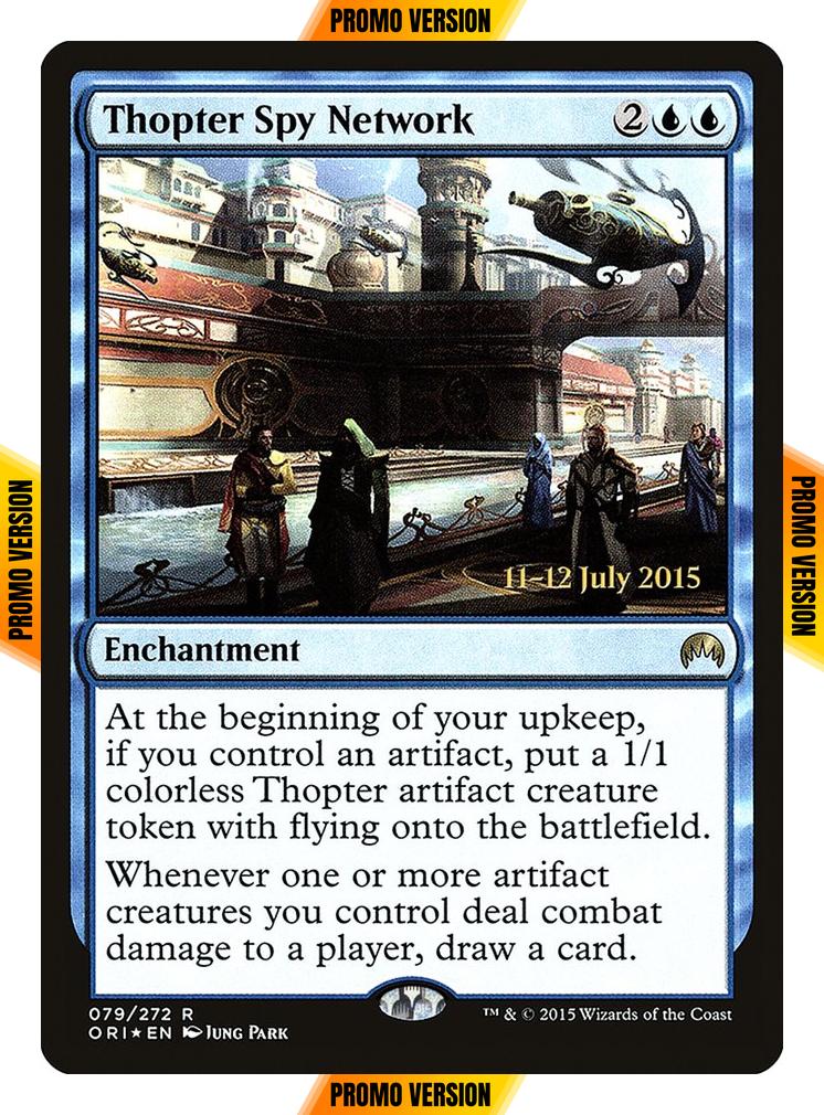 Thopter Spy Network [79s] [Magic Origins Promos] [Foil]