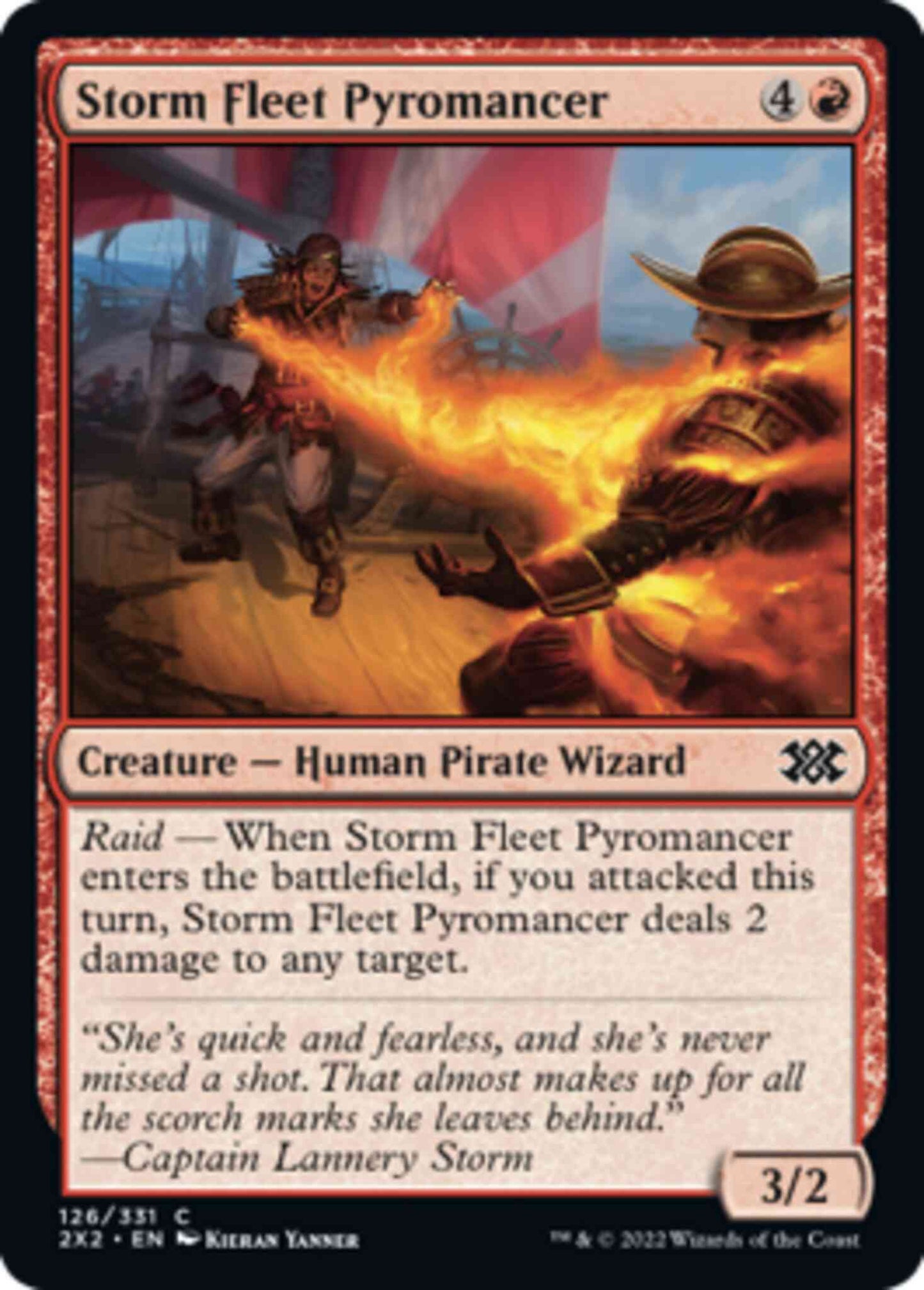 Storm Fleet Pyromancer [126] [Double Masters 2022] [Non-Foil]