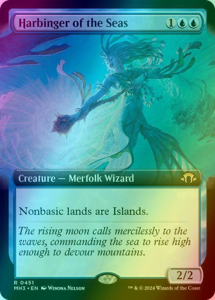 Harbinger of the Seas [451] [Extended Art] [Modern Horizons 3] [Foil]