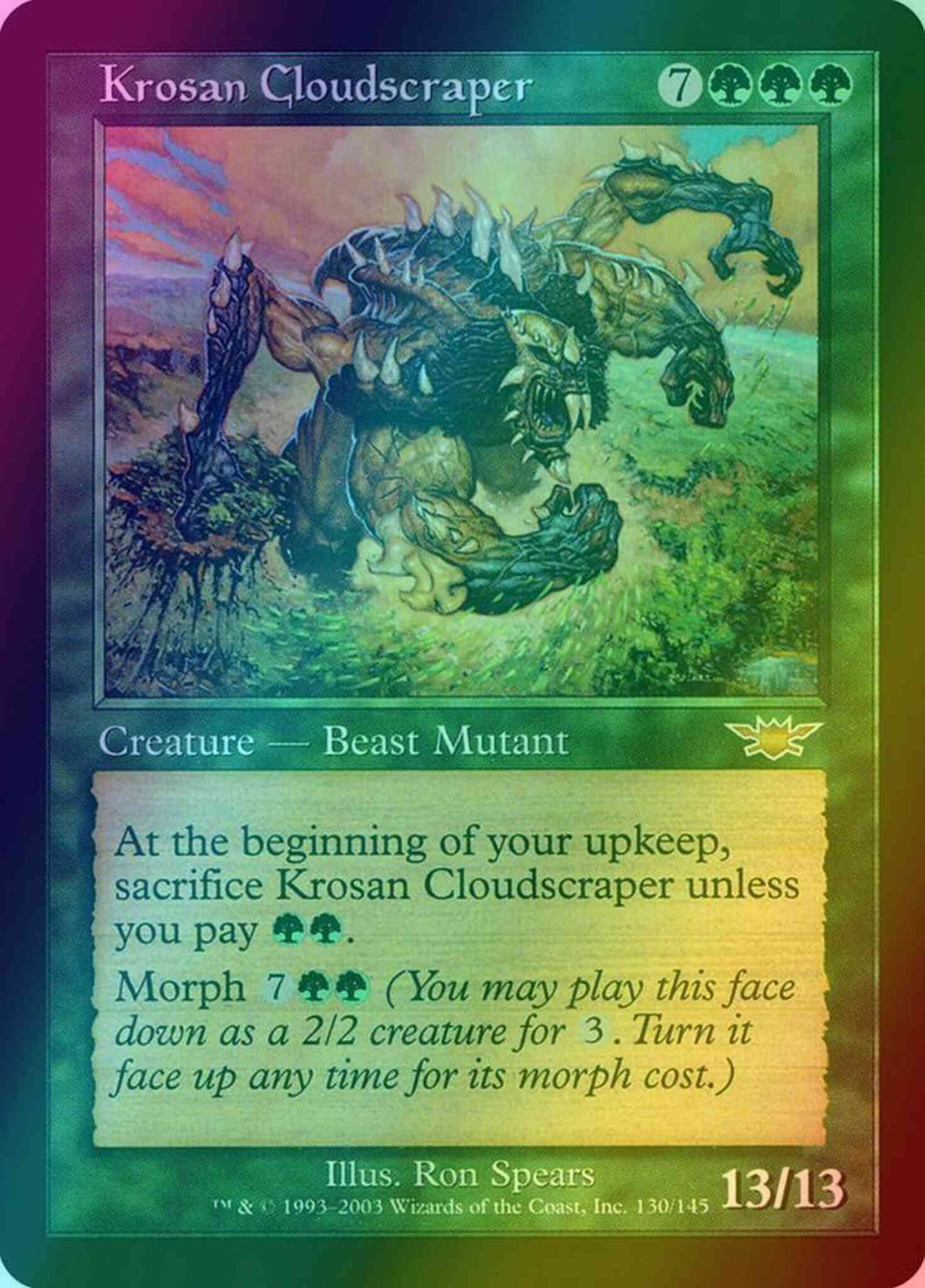 Krosan Cloudscraper [130] [Legions] [Foil]