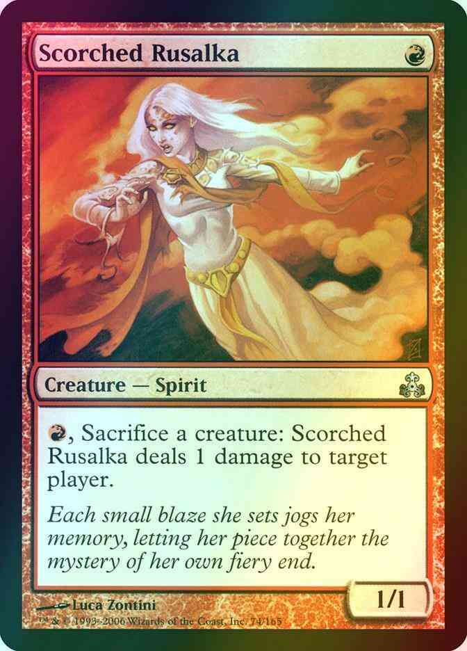 Scorched Rusalka [74] [Guildpact] [Foil]