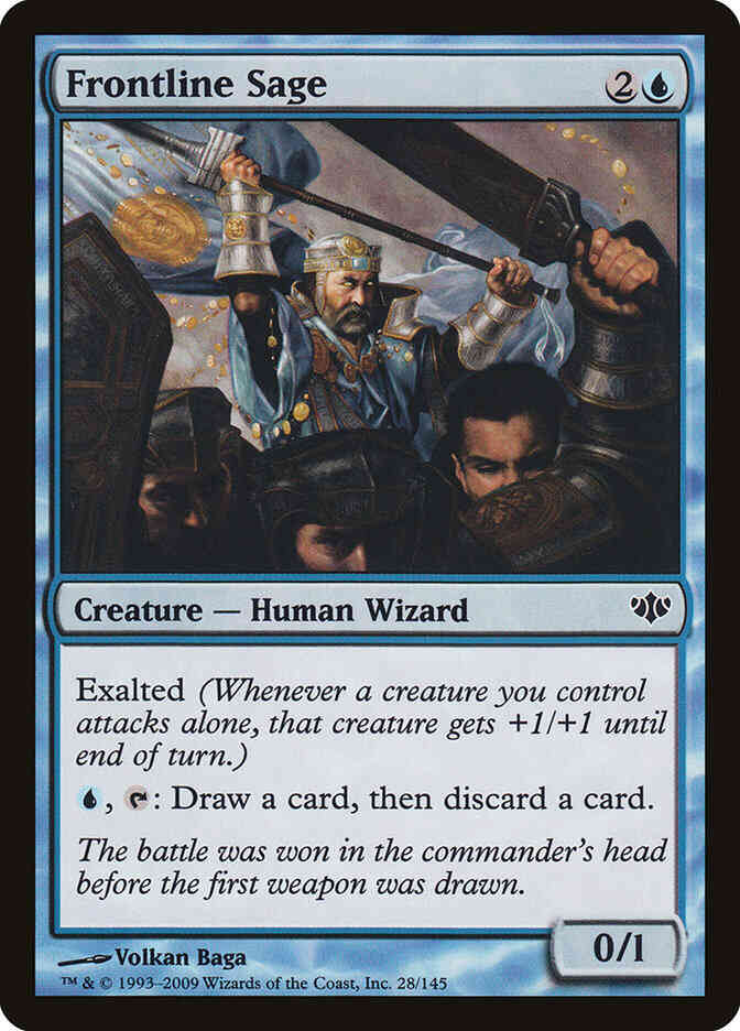 Frontline Sage [28] [Conflux] [Non-Foil]