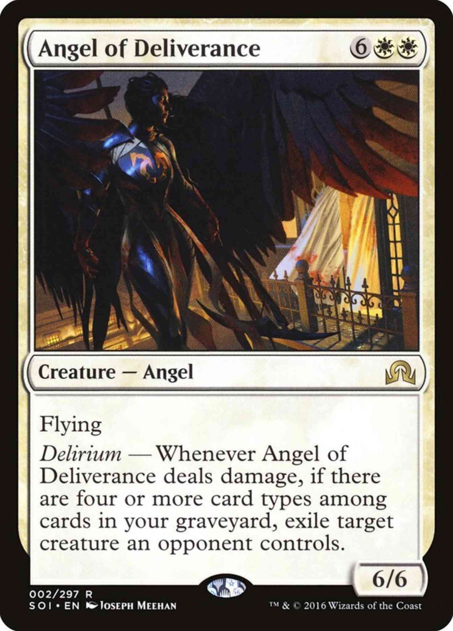 Angel of Deliverance [2] [Shadows over Innistrad] [Non-Foil]