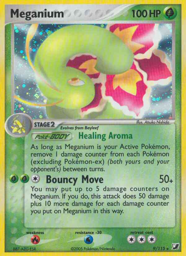 Meganium - 9/115 - Rare Holo [ex10-9] [Holo]