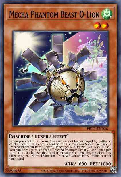 Mecha Phantom Beast O-Lion - PRIO-EN026 - Rare - 1st Edition
